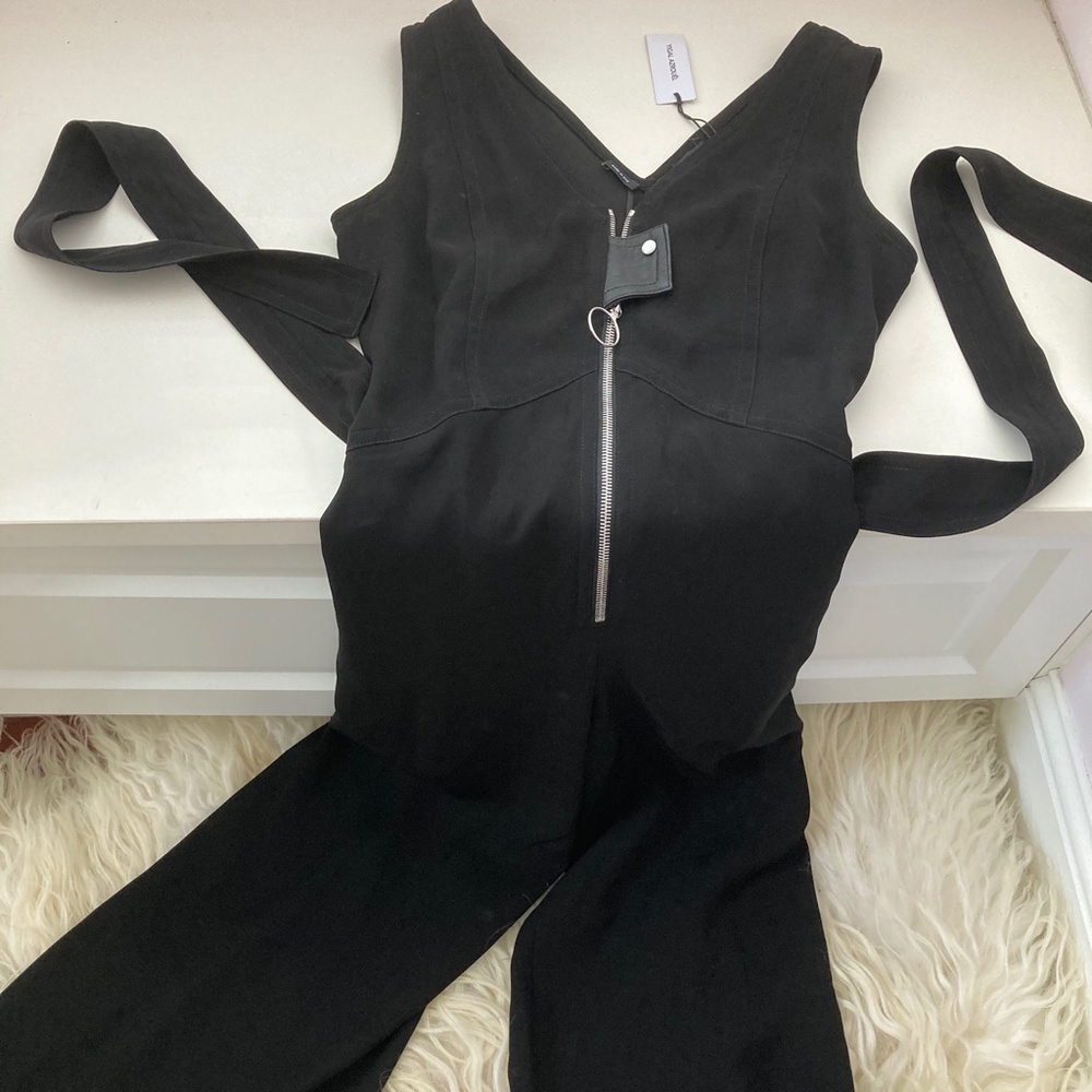YIGAL AZROUËL V-Neck Jumpsuit - Picture 3 of 11